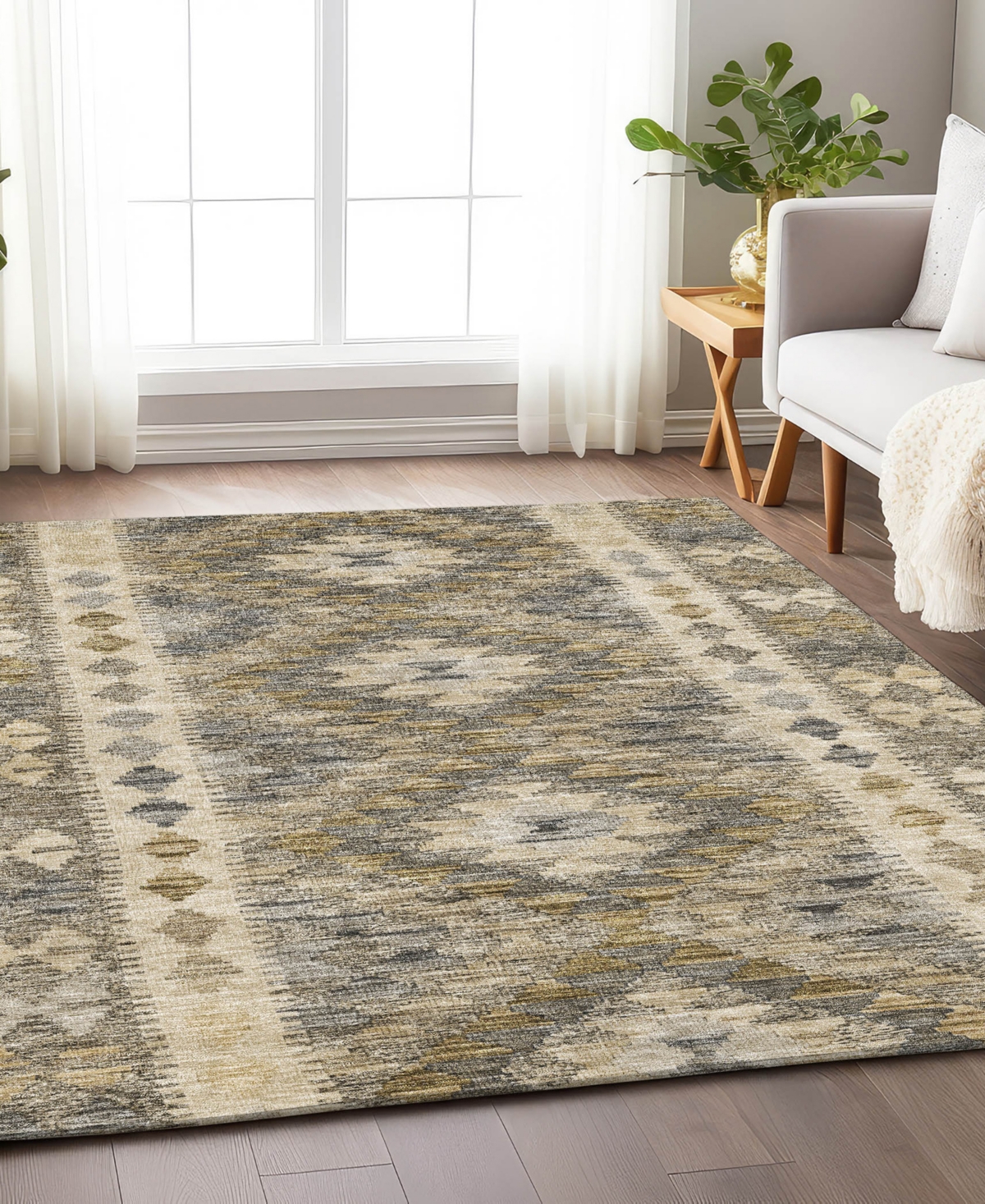 Addison Chantille Machine Washable Acn1226 9'x12' Area Rug