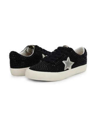 GRANDE - BLACK FULL RHINESTONE Women's's Sneaker by Vintage Havana