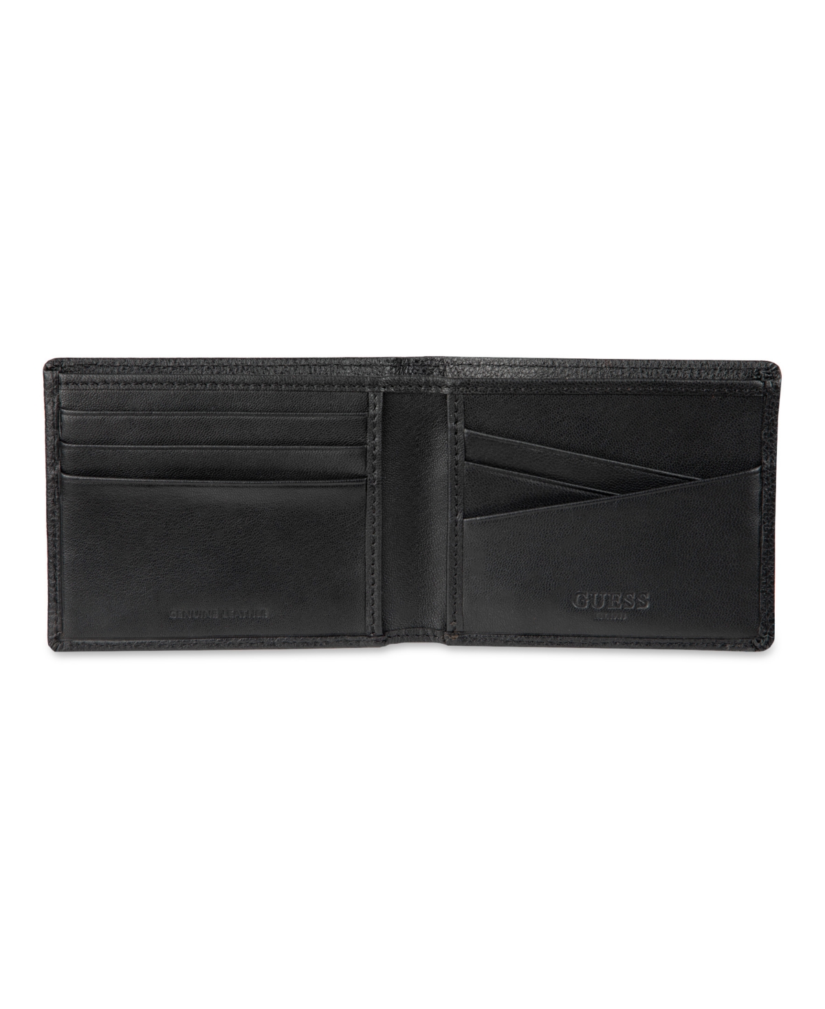 Guess Men's Rfid Tonal Slim Fold Wallet In Brown