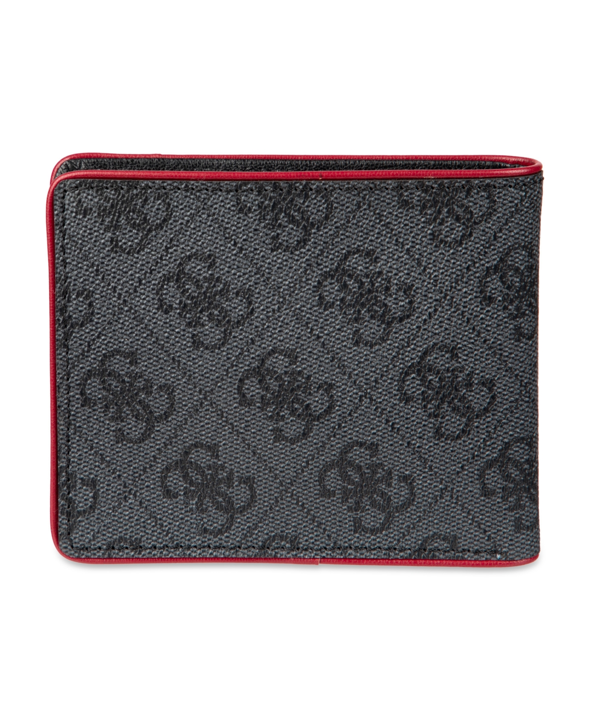 Guess Men's Rfid Quatro G Slim Fold Wallet In Black