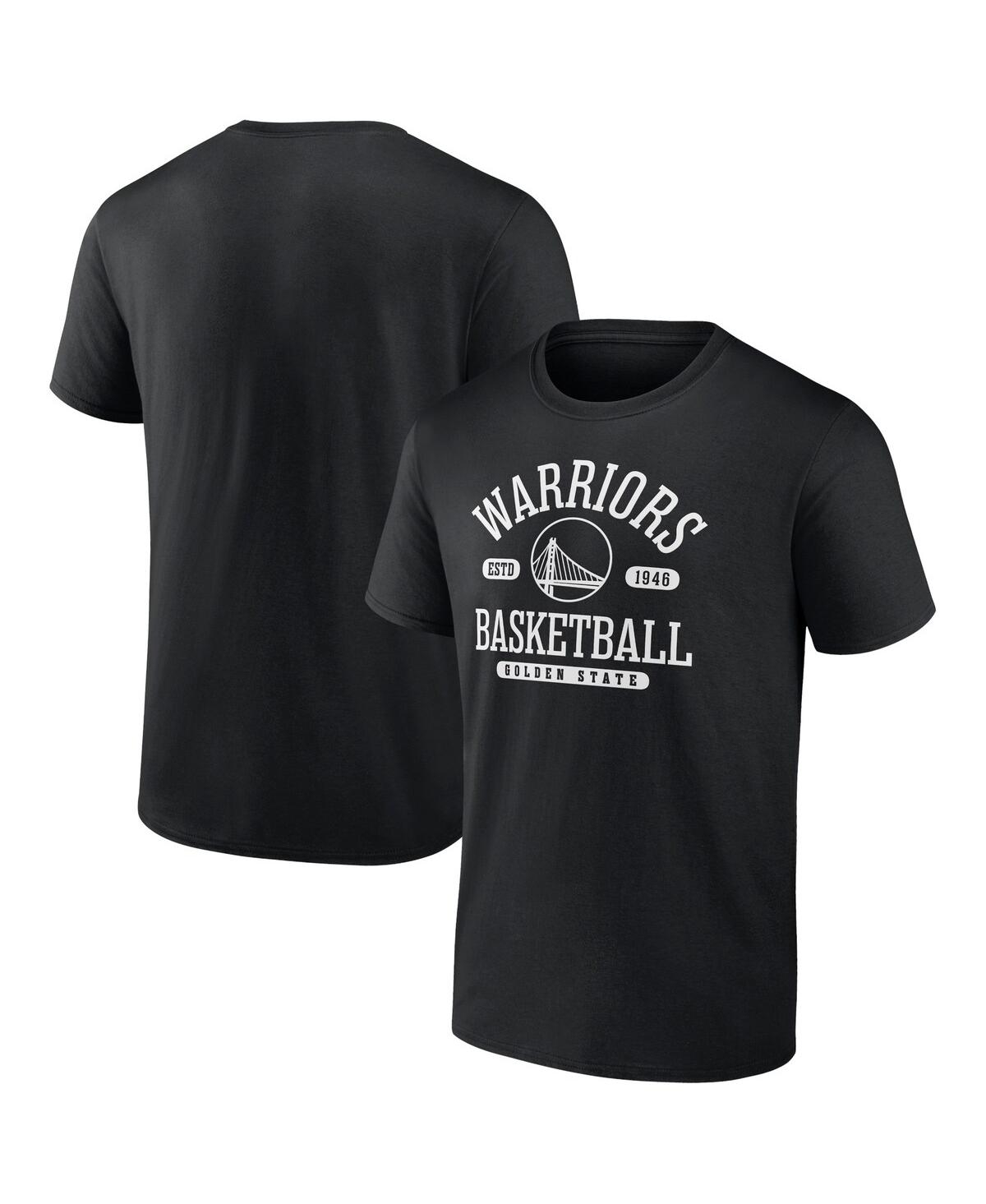 Men's Black Golden State Warriors Danger Zone T-Shirt - Black