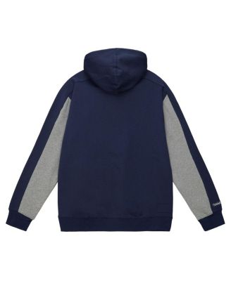 Men's Navy Dallas Cowboys Color Blocked Fleece 2.0 Pullover Hoodie