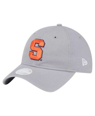 New Era - Women's Gray Syracuse Orange Logo 9TWENTY Adjustable Hat