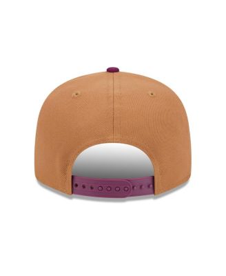Men's Brown/Purple Los Angeles Angels Color Pack Two-Tone 9FIFTY Snapback Hat