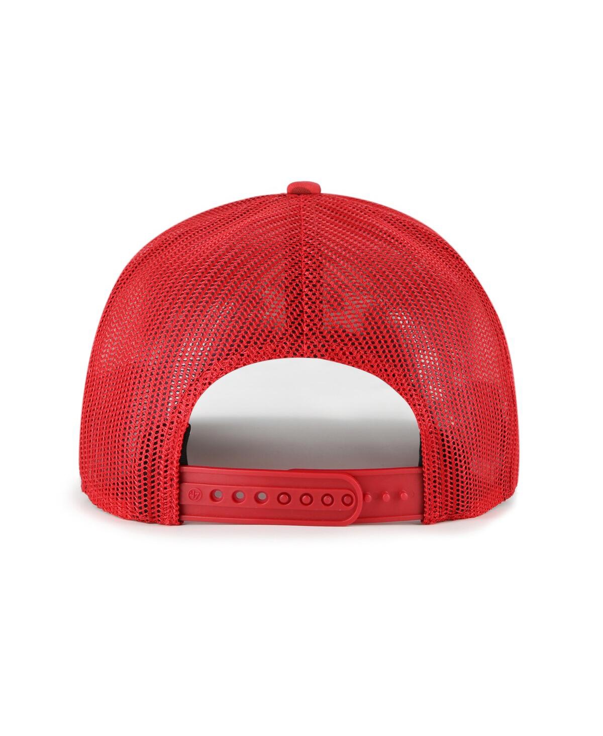 '47 Brand Men's Red Washington Nationals Fiji Trucker Adjustable Hat
