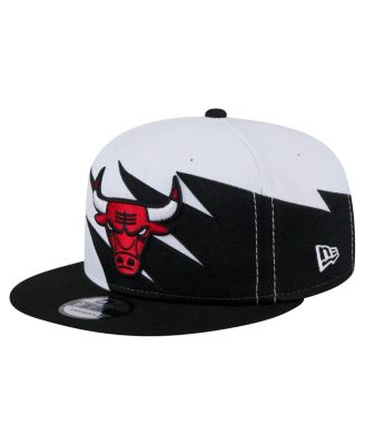 New Era - Big Boys and Girls White Chicago Bulls Jagged 9FIFTY Snapback Hat