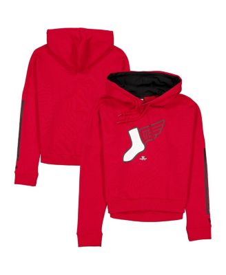 New Era - Women's RedBlack Chicago White Sox 2025 City Connect Pullover Hoodie