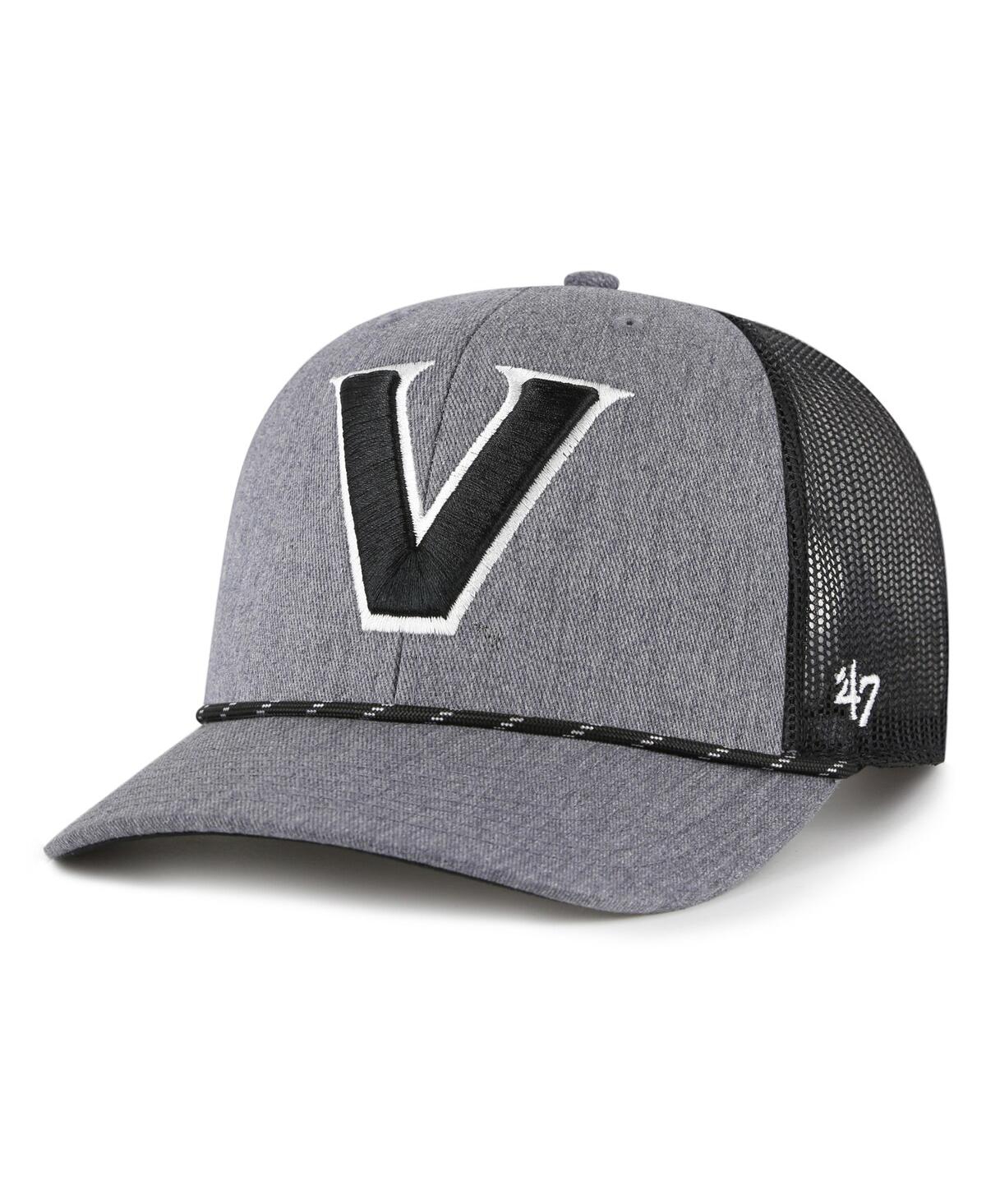 Men's Gray Vanderbilt Commodores Carbon Rope Adjustable Hat - Gray
