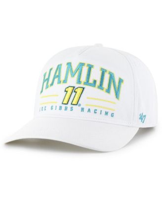 '47 Brand - Men's White Denny Hamlin Roscoe Hitch Adjustable Hat
