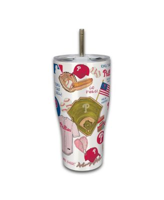 Magnolia Lane - Philadelphia Phillies 30oz. Stainless Steel Icon Tumbler