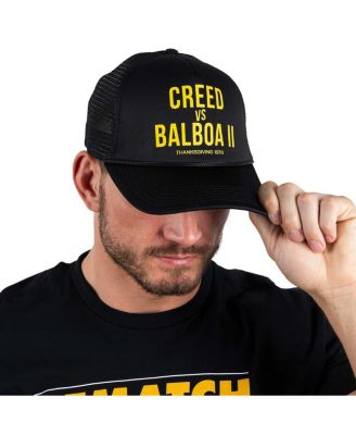 Men's and Women's Black Rocky Rematch Of The Century Trucker Adjustable Hat