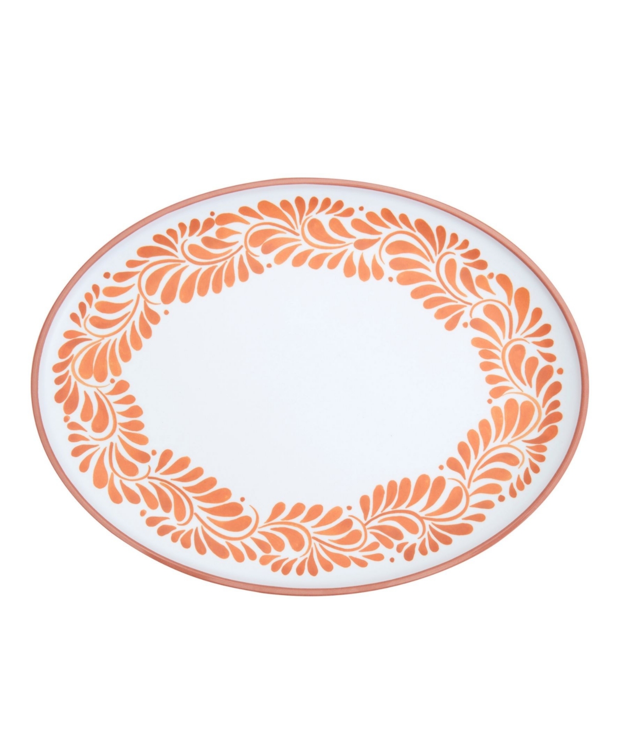 Infuse Melamine Oval Platters, Set Of 2