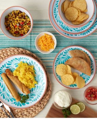 Melamine 12 Pc. Dinnerware Set, Service for 4