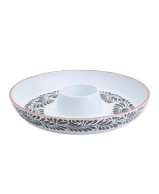 Melamine Chip & Dip Platter, 16"