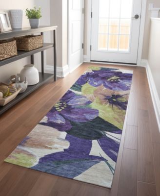 Chantille Machine Washable ACN1490 2'3"x7'6" Runner Area Rug