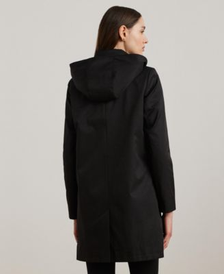 Women's Hooded A-Line Raincoat