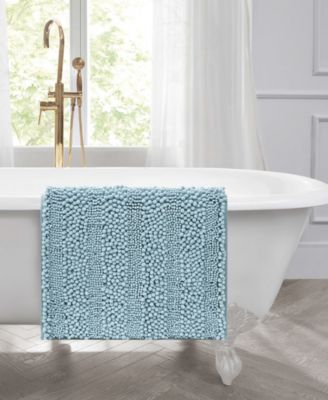 Laura Ashley Astor Chenille Bath Mat, 27" x 45"