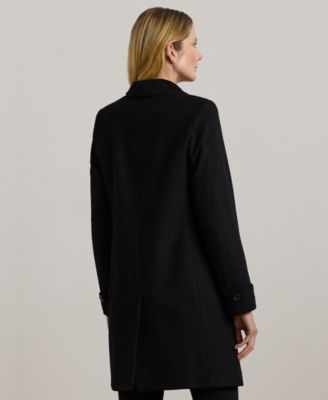 ［ゆう］Text SingleBreasted Coat Unique Bargains Men's Winter Trench Coat Notched Lapel