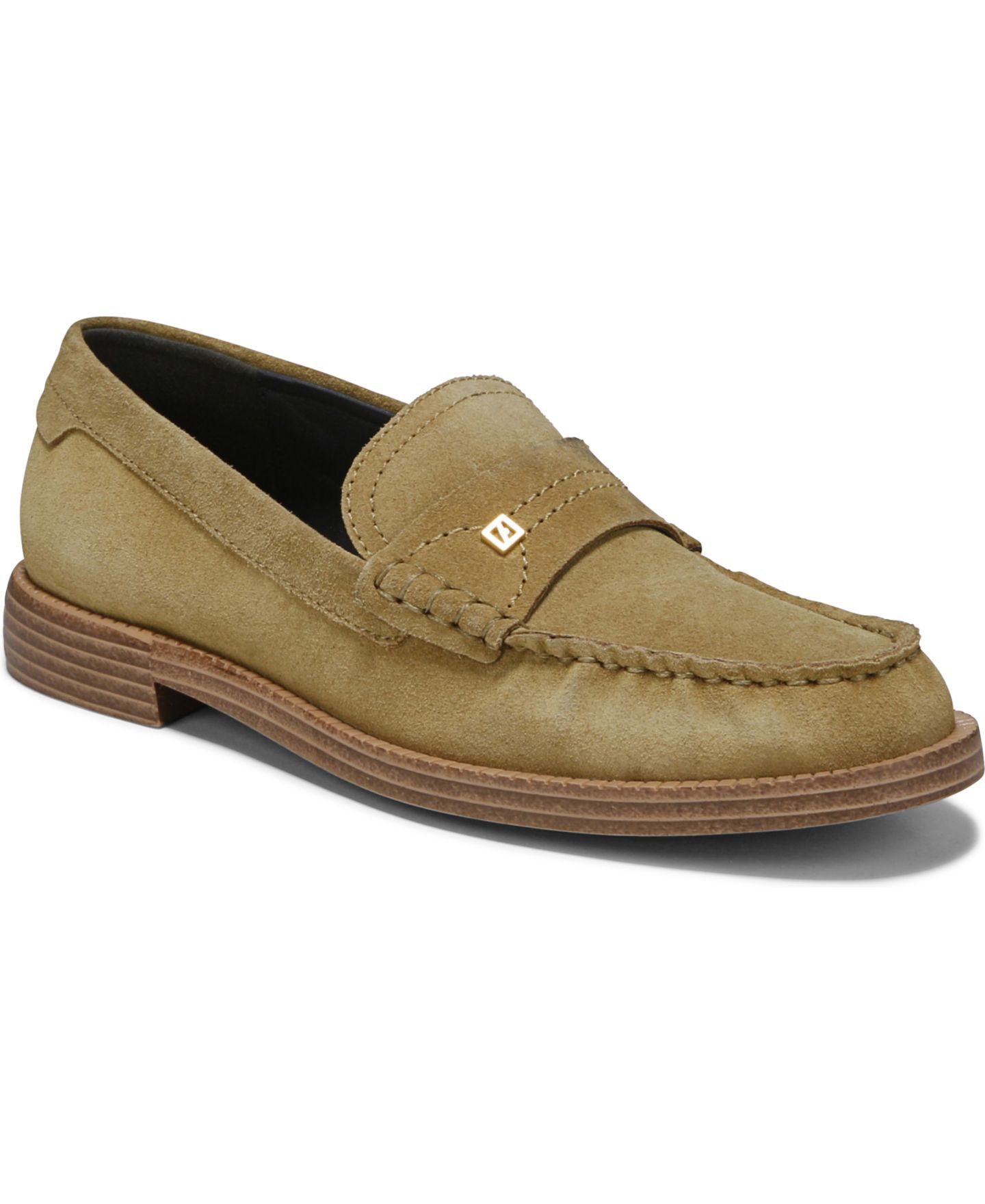 Женские туфли Franco Sarto Yulisa Round Toe Penny, цвет: Горчичный коричневый замшевый — фото 1