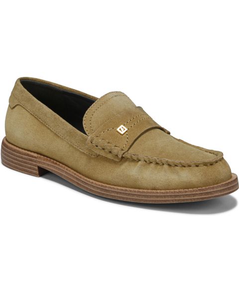 Женские туфли Franco Sarto Yulisa Round Toe Penny, цвет: Горчичный коричневый замшевый