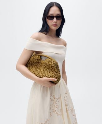 Women's Embroidered Details Combined Dress