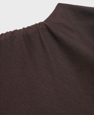 Women's Perkins Collar Draped Dress