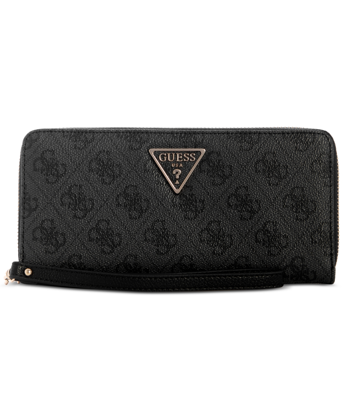 Laurel Ii Large Zip Around Wallet - Coal Logo