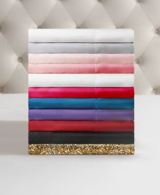 Satin 4-Pc. Sheet Set, Queen