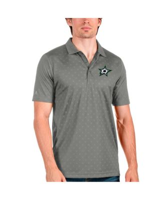 Antigua - Men's Steel Dallas Stars Spark Polo Shirt