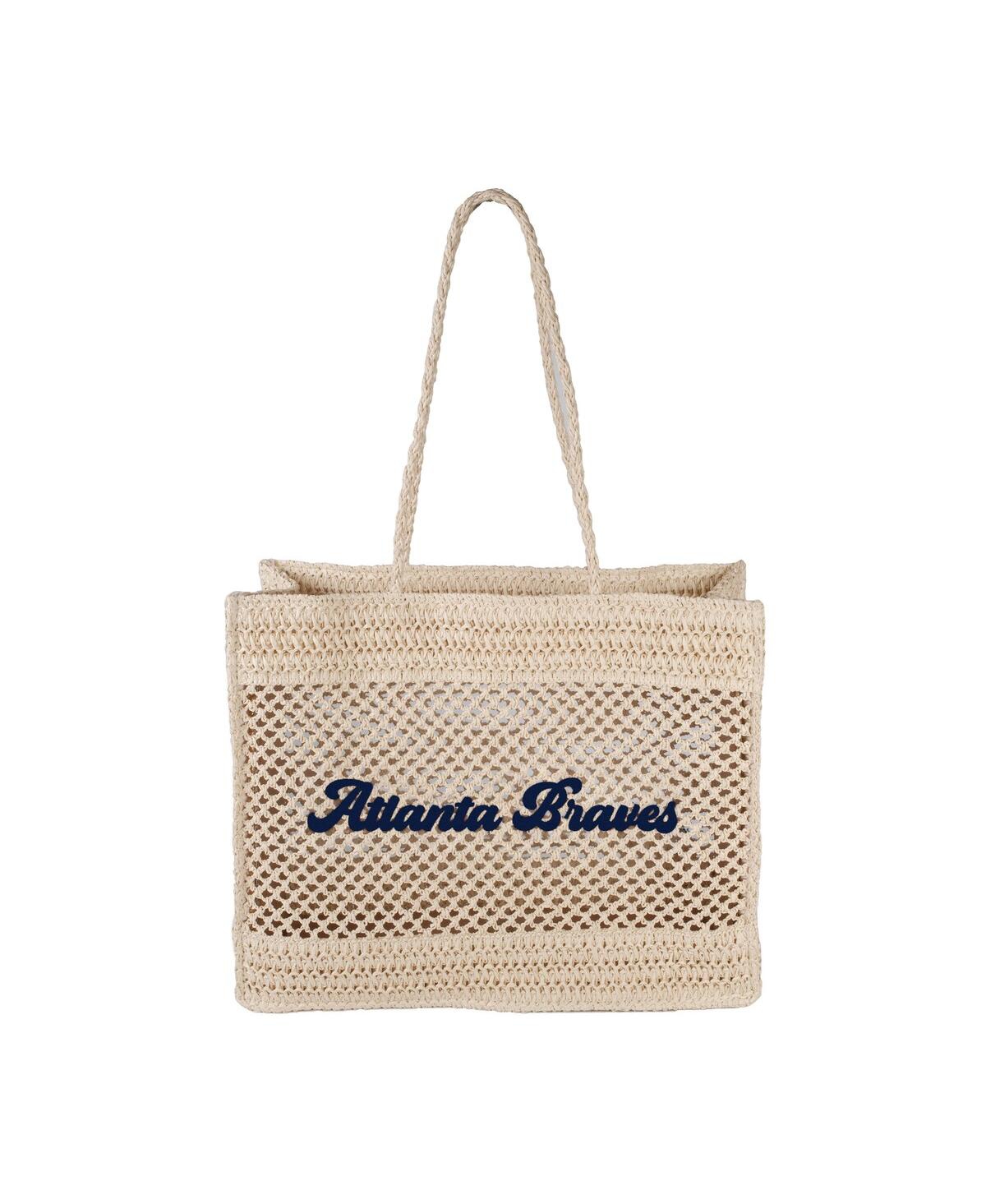 Atlanta Braves Coastal Tote Bag - Tan