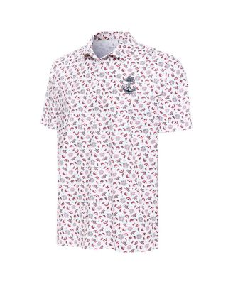 Men's White Navy Midshipmen Independence Day Polo Shirt