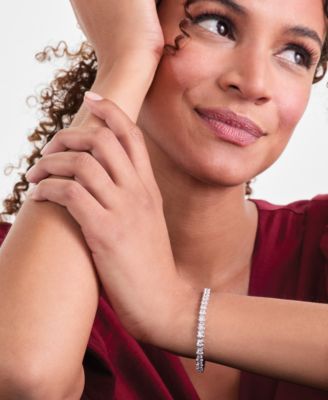 Diamond Tennis Bracelet (5 ct. t.w.) in 14k White or Yellow Gold, Created for Macy's