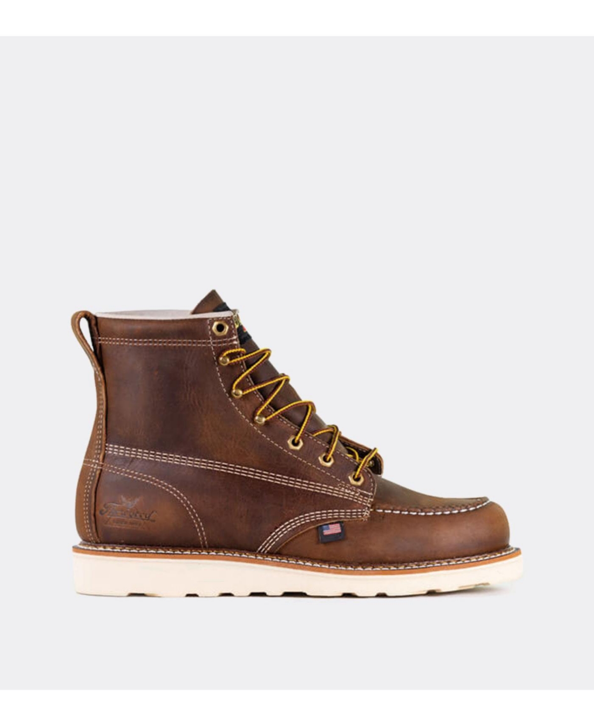 Men's American Heritage 6&#x22; Moc Toe Work Boots for Men - Crazyhorse