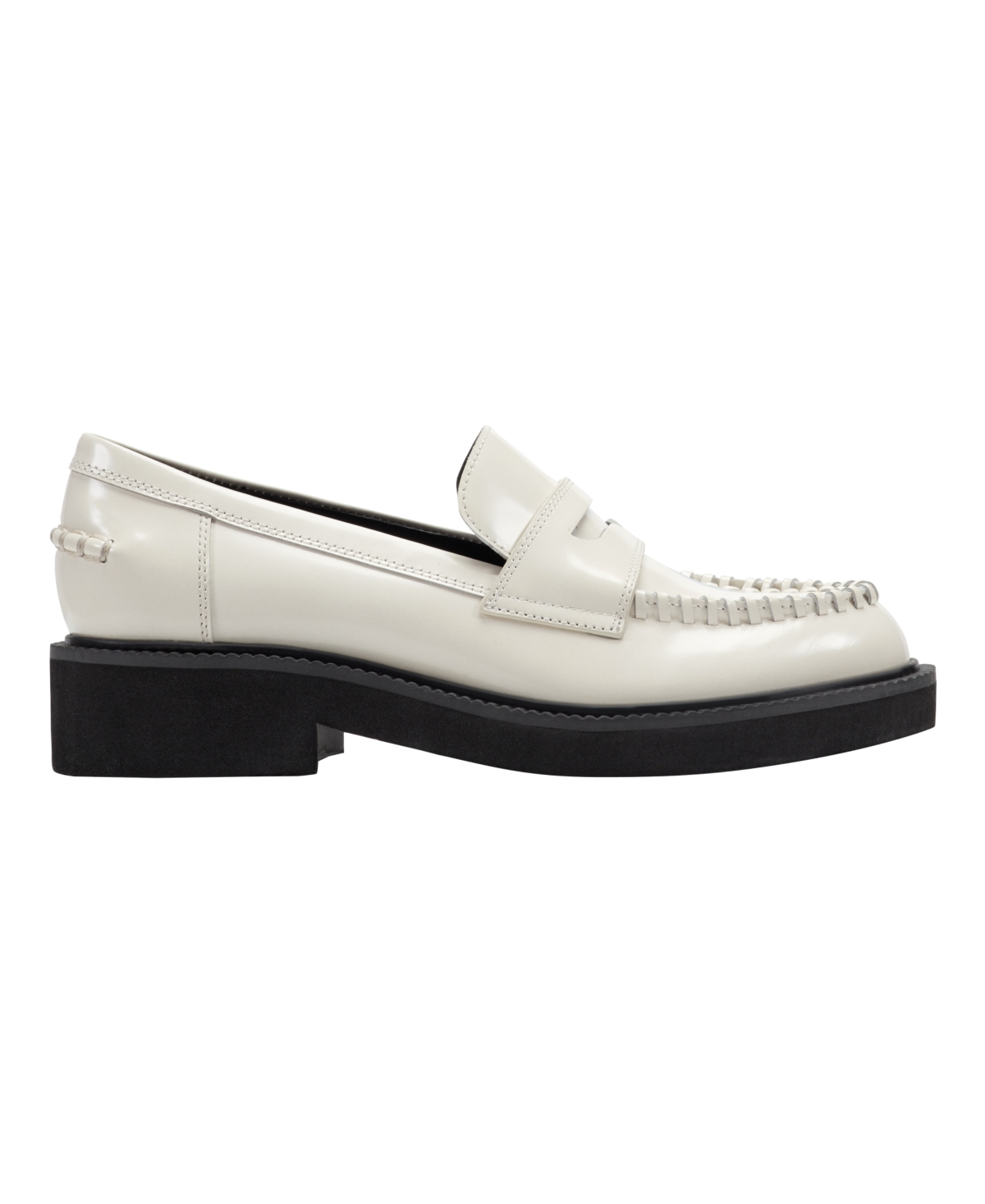 Marc Fisher Ltd Dagman Penny Loafer In White