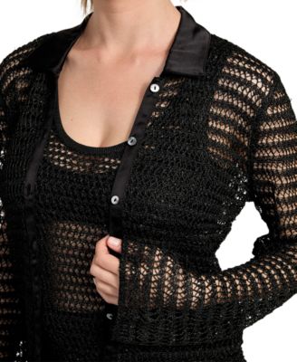 Women's Bella Embellished Knit Shirt