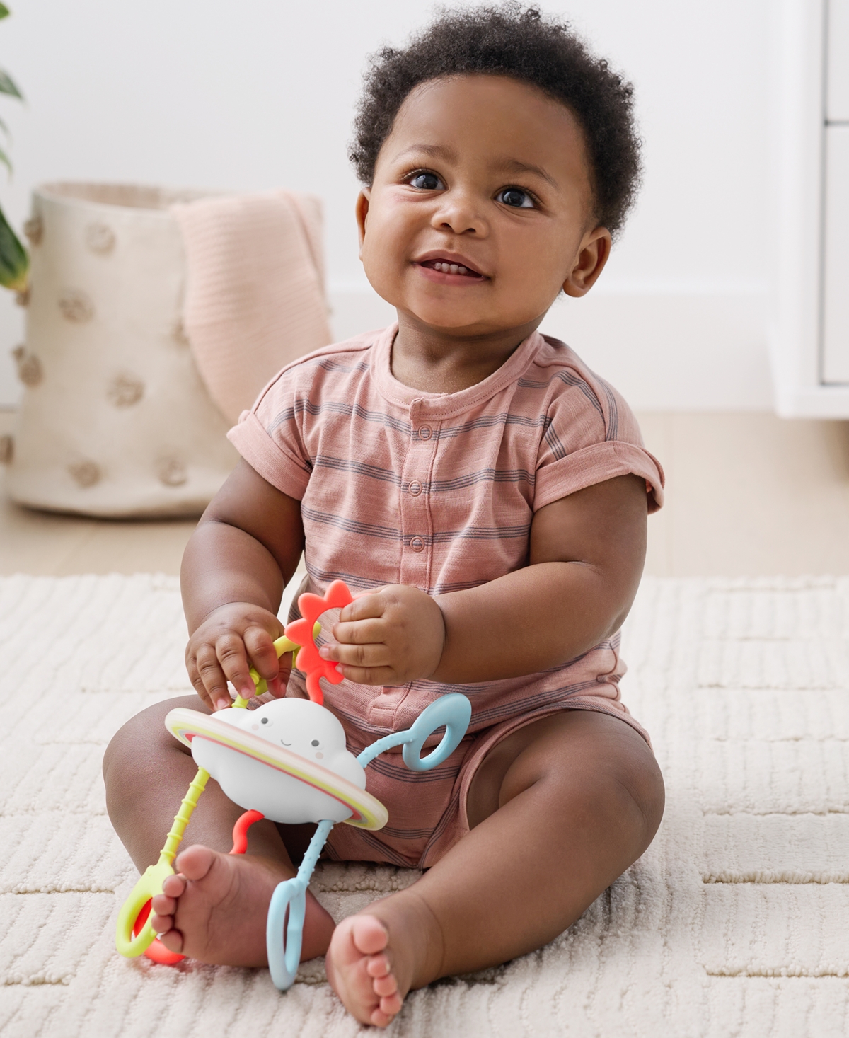 Skip Hop Silver Lining Cloud Pull & Play In Multi