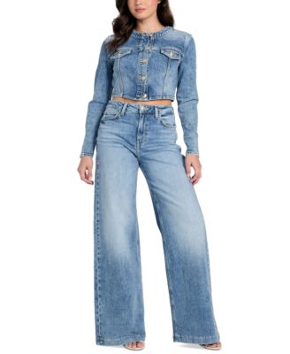 Women's Gemma Cropped Denim Jacket
