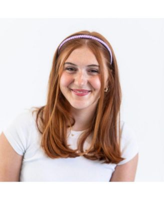 Thin Solid Headband - Purple