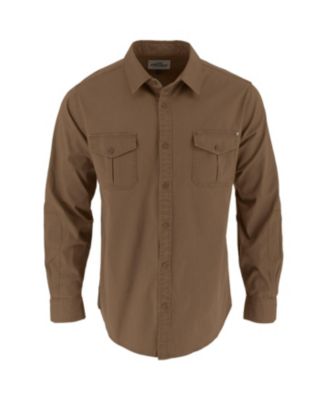 Men's Utility Stretch Shop Long Sleeve Button Down Shirt