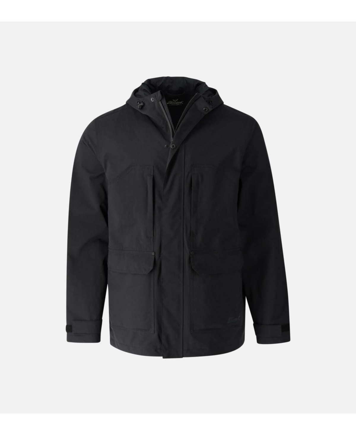 Men's Waterproof Rain Jacket with Hood - Dark sapphire