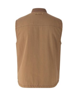 Men's Stone Wash Herringbone All Year Vest