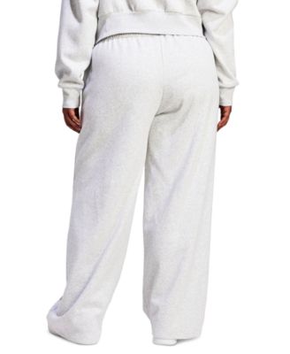 Plus Size Essentials Fleece Mid-Rise Sweatpants