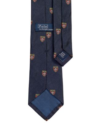 Men's Silk Repp Narrow Club Tie