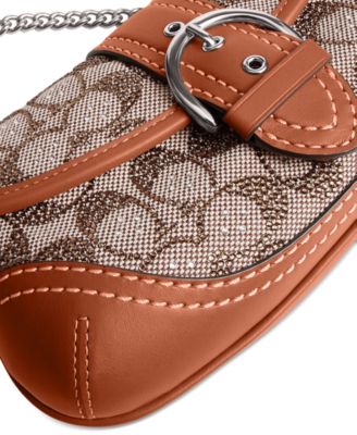 Soho Small Crystal Signature Shoulder Bag 25 