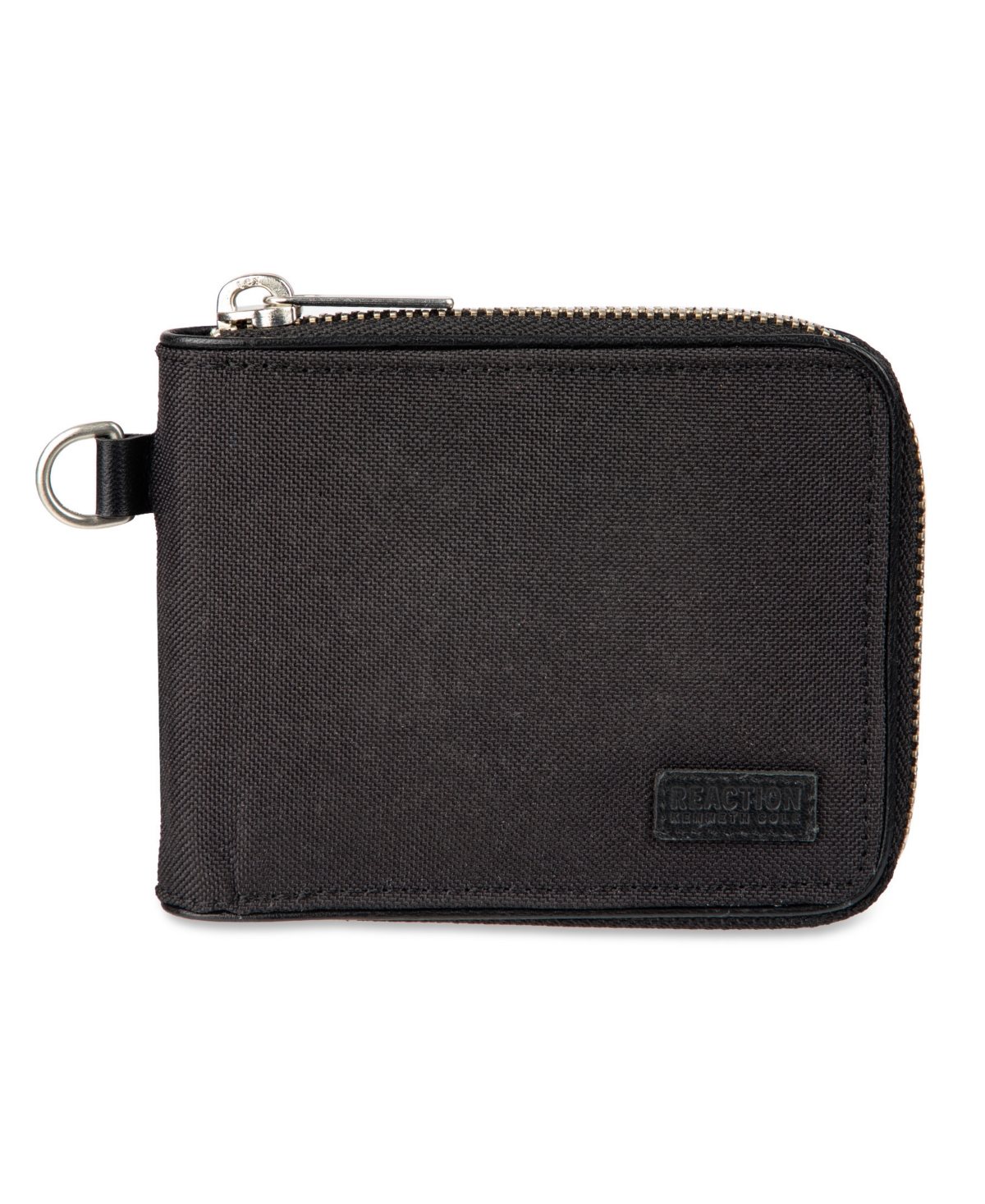 Kenneth Cole Reaction Men's Rfid Zip Around Wallet In Black