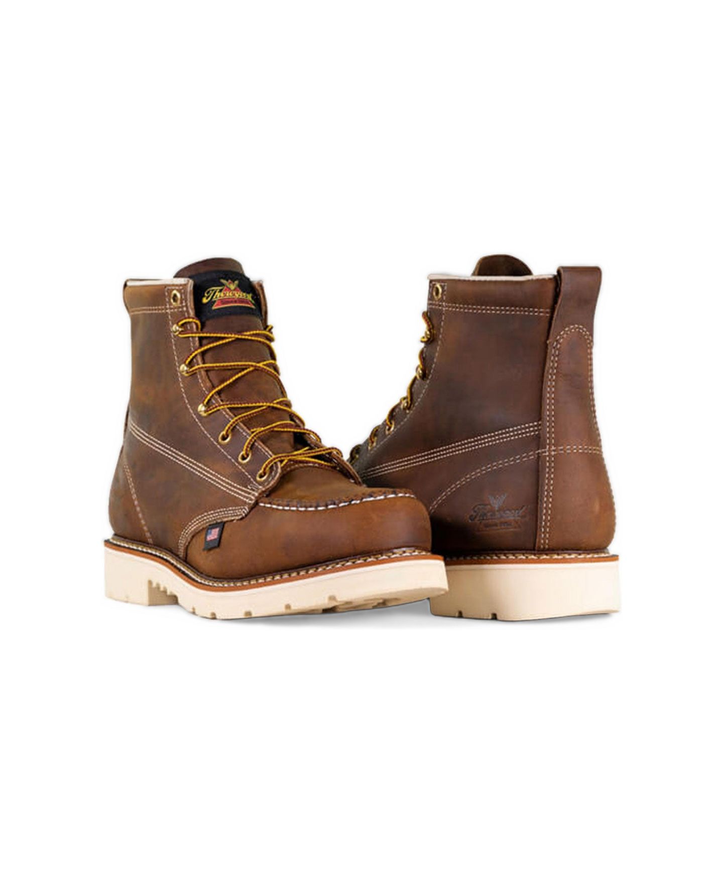 Мужские ботинки Thorogood American Heritage 6" Steel Toe Work Boots for Men, цвет: Crazyhorse — фото 2