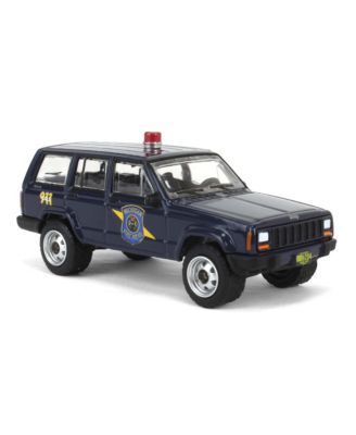 1/64 2001 Jeep Cherokee, Michigan State Police, Hot Pursuit Series