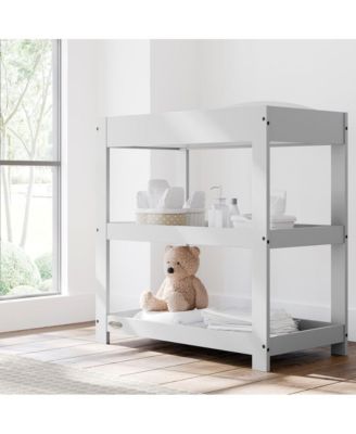 Customizable Changing Table with Water-Resistant Changing Pad