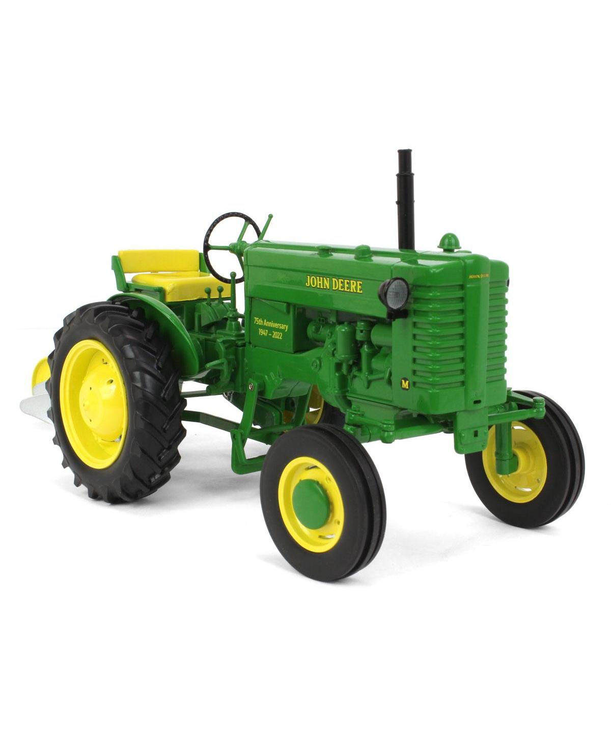 Ertl LP77313 1/16 John Deere 75th Anniv. M Wide Front w/ Mounted Plow, Ertl Prestige Collection