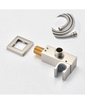 Ceiling Mounted Shower System Combo Set with Handheld and 10&amp;#x22;Shower head